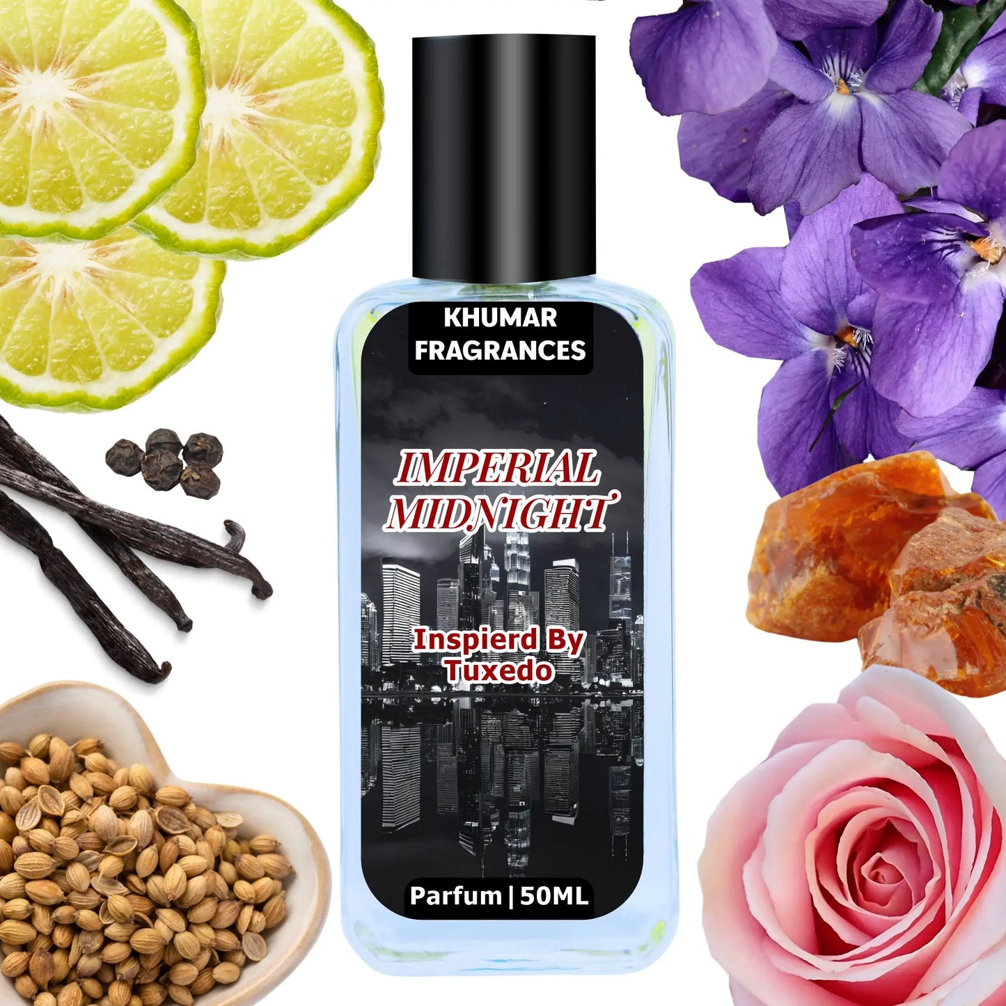 Imperial Midnight - Inspired by Tuxedo Khumar Fragrances