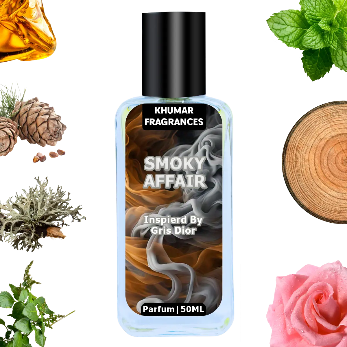 Smoky Affair - Inspired by Gris Dior Khumar Fragrances